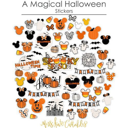 AMagicalHalloween StickersSpreadOutSHOPIFY