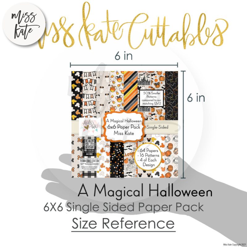 a magical halloween 6x6 paper pack ss 436