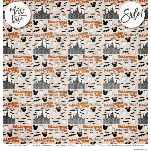 a magical halloween paper pack single sided 12x12 ss 201