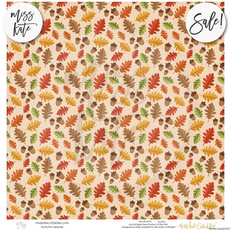 autumn paper pack 12x12 ss 644