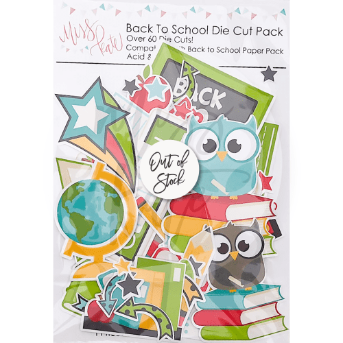 bargain bin back to school die cuts 60 612