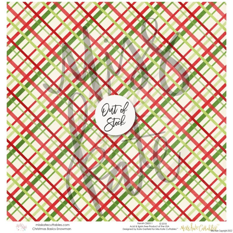 bargain bin christmas basics 6x6 paper pack ss 432