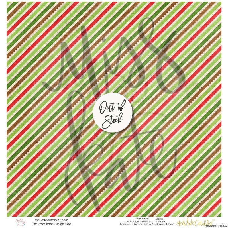 bargain bin christmas basics 6x6 paper pack ss 547