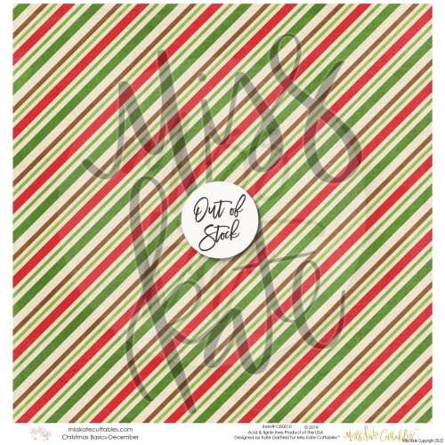 bargain bin christmas basics 6x6 paper pack ss 660