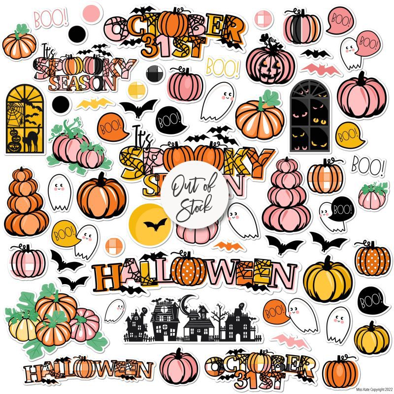 bargain bin its spooky season die cuts halloween 705