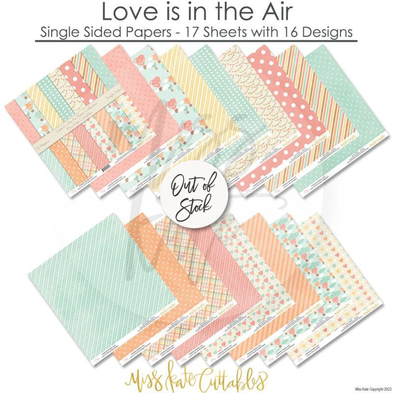 bargain bin love is in the air paper pack 12x12 ss 807