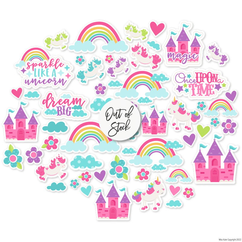 bargain bin of fairytale die cuts 60 357