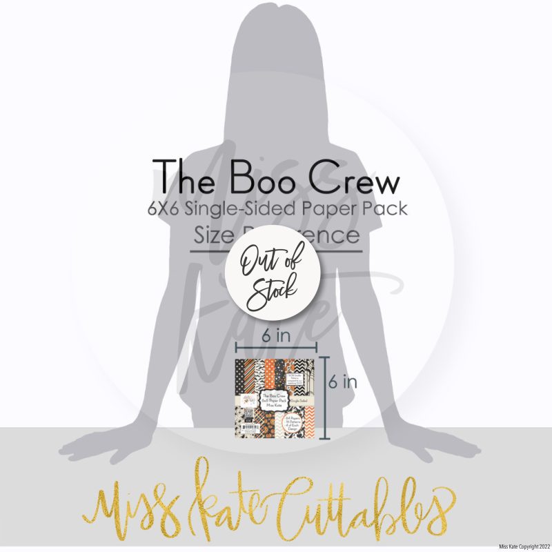 bargain bin the boo crew 6x6 paper pack ss 978