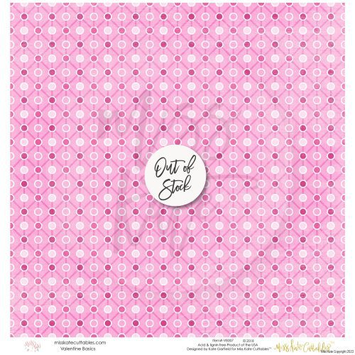 bargain bin valentine basics paper pack 12x12 ss 591