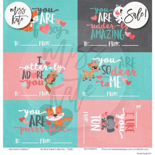 be mine for valentines day paper sticker kit 12x12 ds 583