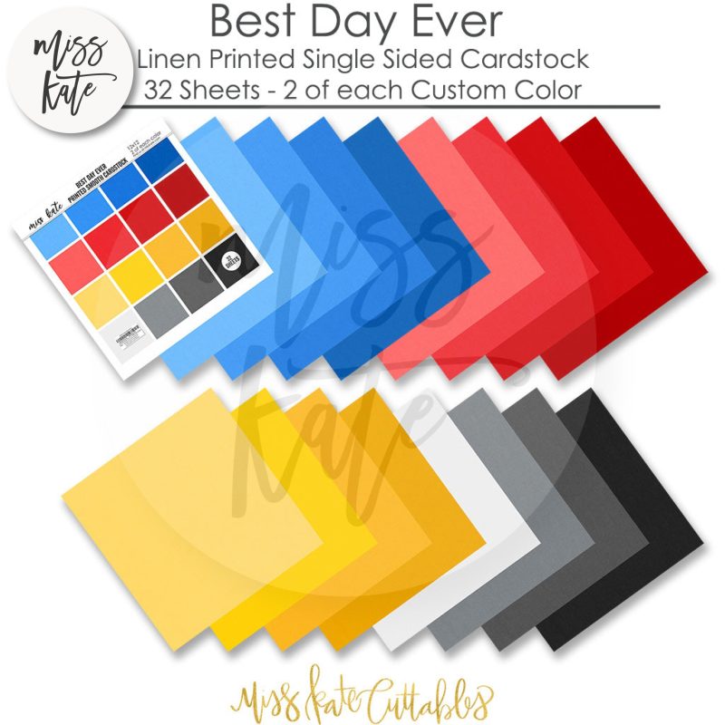 best day ever for disneyland walt disney world linen printed smooth cardstock single sided 105