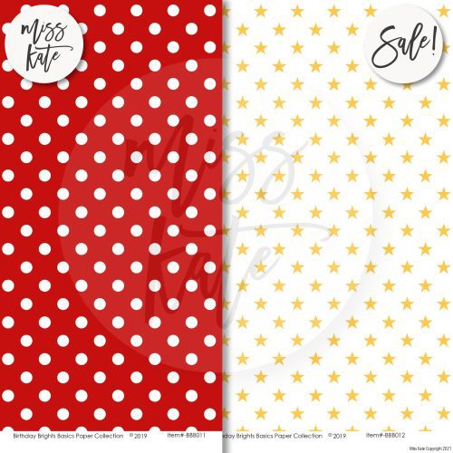 birthday brights basics double sided paper pack 12x12 ds 337