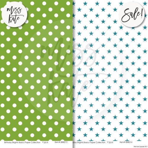 birthday brights basics double sided paper pack 12x12 ds 613