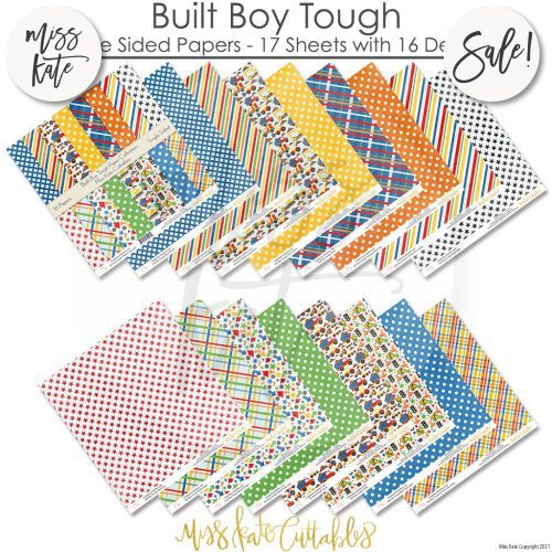 built boy tough paper pack 12x12 ss 277