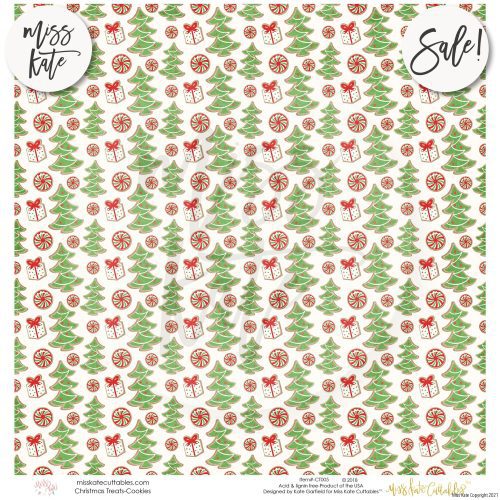 christmas treats paper pack 12x12 ss 146