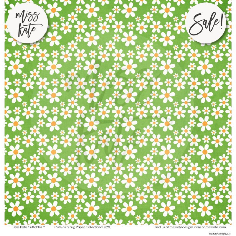 cute as a bug paper sticker kit 12x12 ds 232