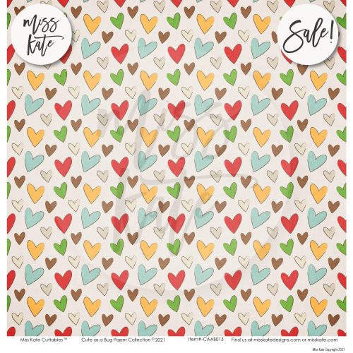 cute as a bug paper sticker kit 12x12 ds 912