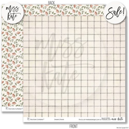 dreamy florals paper pack 12x12 ds 219