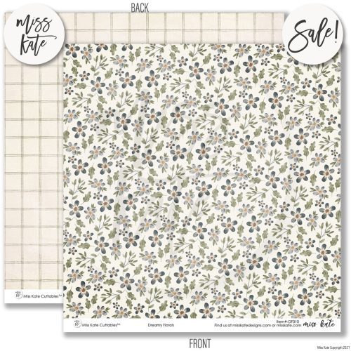 dreamy florals paper pack 12x12 ds 635