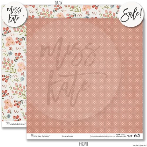 dreamy florals paper pack 12x12 ds 886