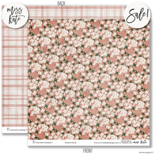 dreamy florals paper pack 12x12 ds 901