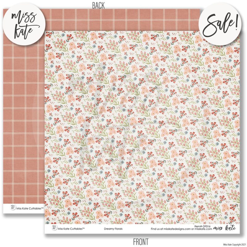 dreamy florals paper pack 12x12 ds 943