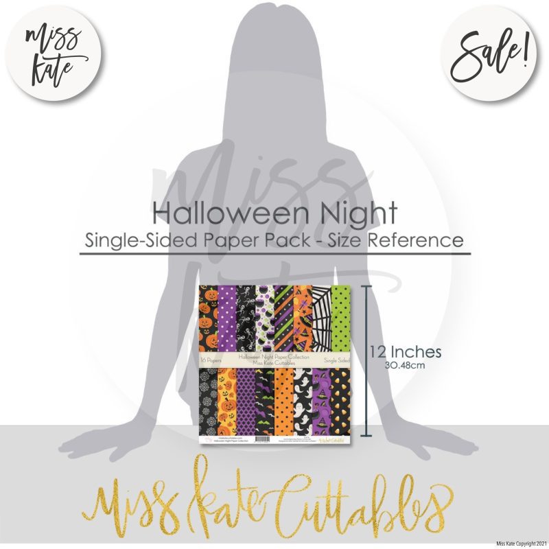 halloween night paper pack 12x12 ss 404