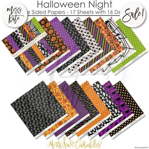 halloween night paper pack 12x12 ss 501