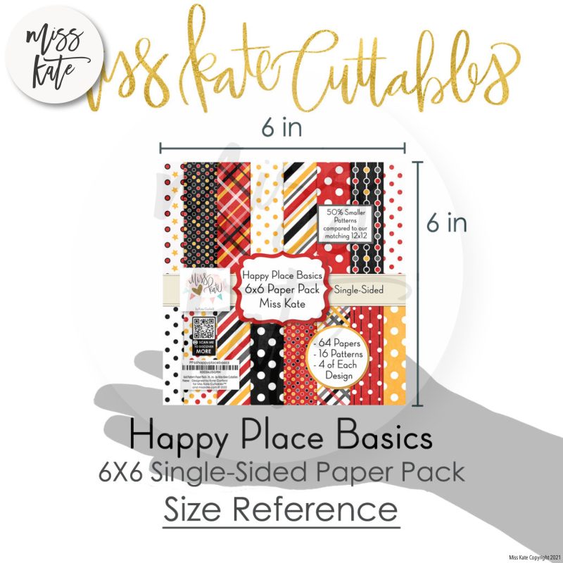 happy place basics 6x6 paper pack ss 327