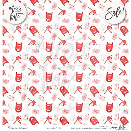 love letters paper sticker kit 12x12 ds 277