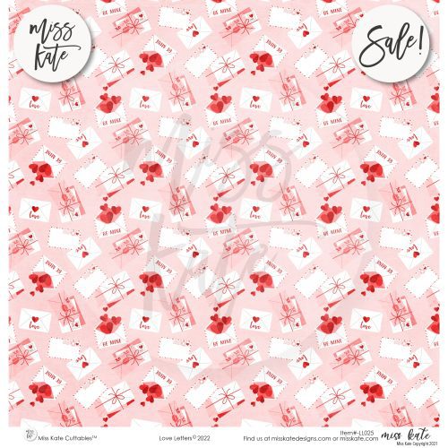 love letters paper sticker kit 12x12 ds 433