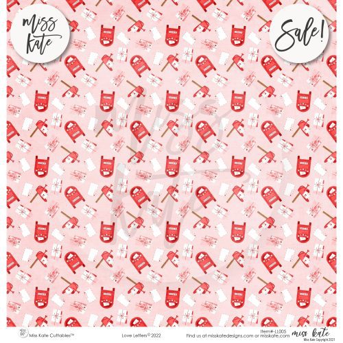 love letters paper sticker kit 12x12 ds 820