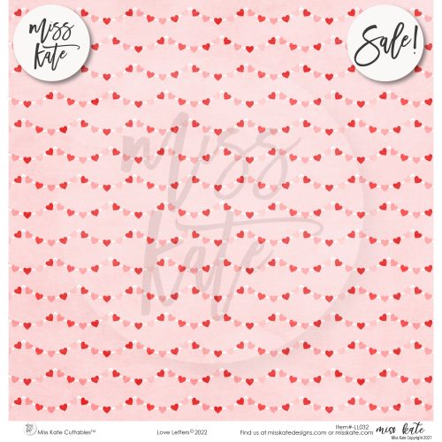 love letters paper sticker kit 12x12 ds 944