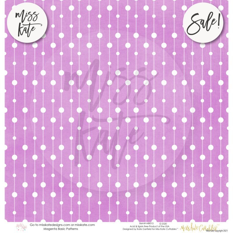 magenta patterns single sided paper pack 12x12 ss 143