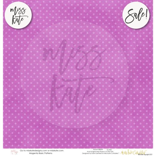 magenta patterns single sided paper pack 12x12 ss 214