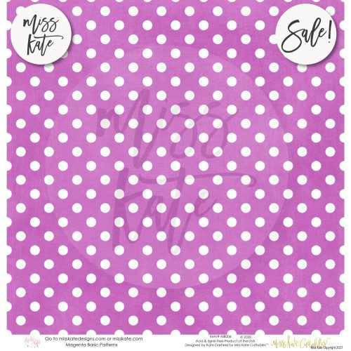 magenta patterns single sided paper pack 12x12 ss 590