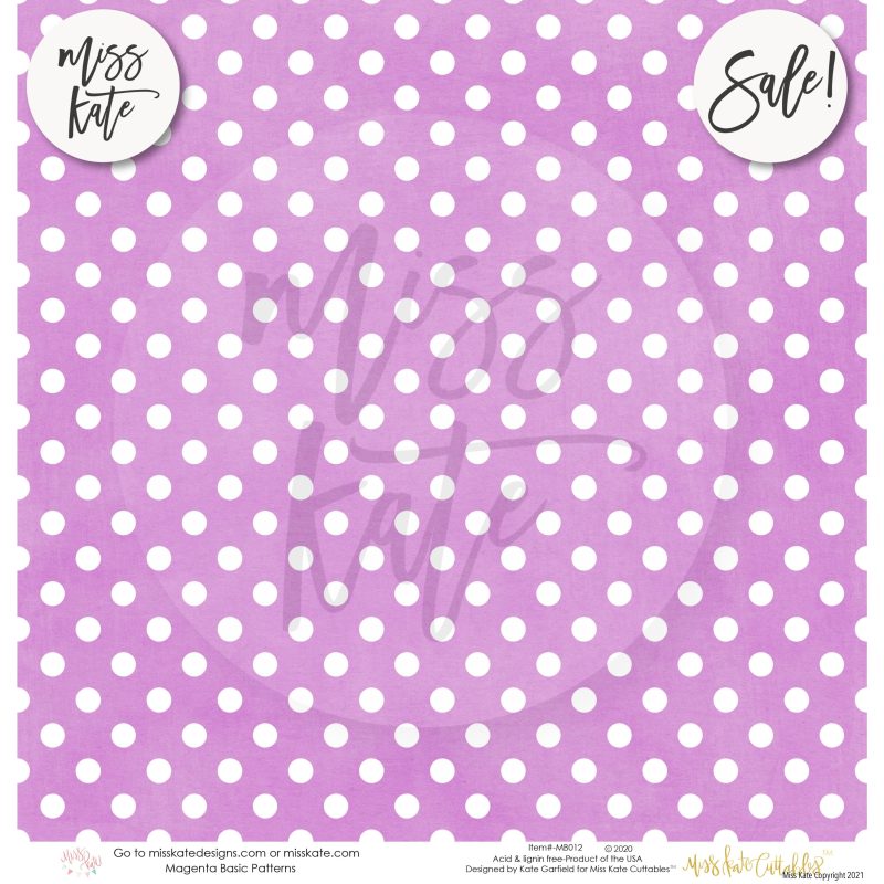 magenta patterns single sided paper pack 12x12 ss 848