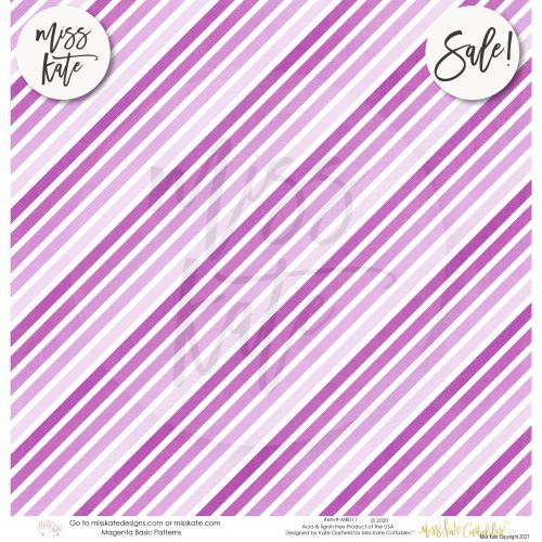 magenta patterns single sided paper pack 12x12 ss 908