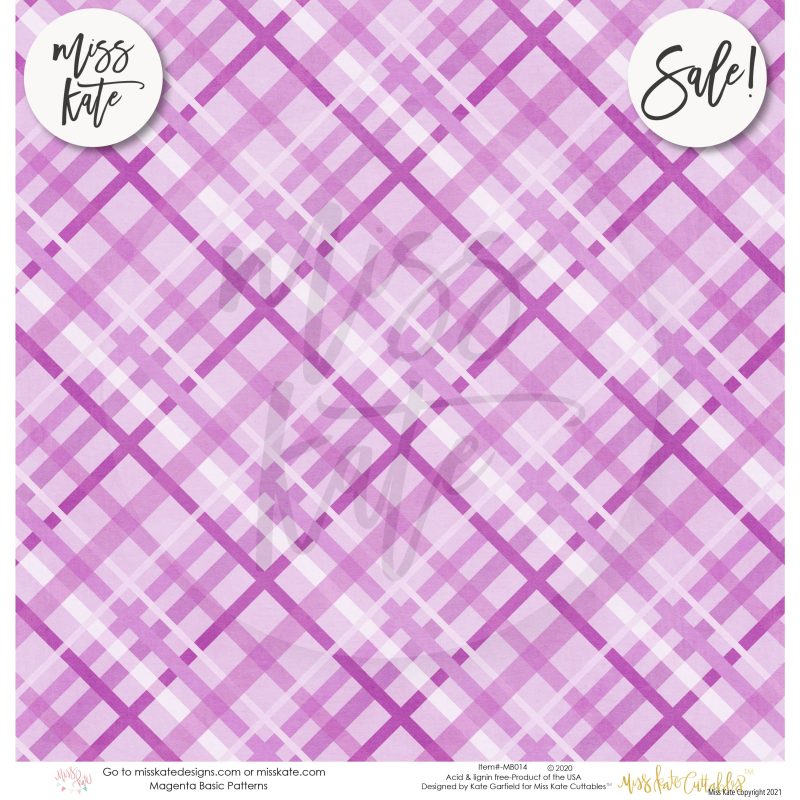 magenta patterns single sided paper pack 12x12 ss 941