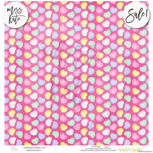 monday funday valentine basics paper pack 12x12 ss 256