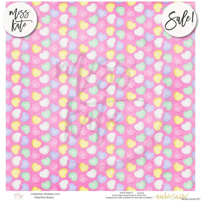 monday funday valentine basics paper pack 12x12 ss 957