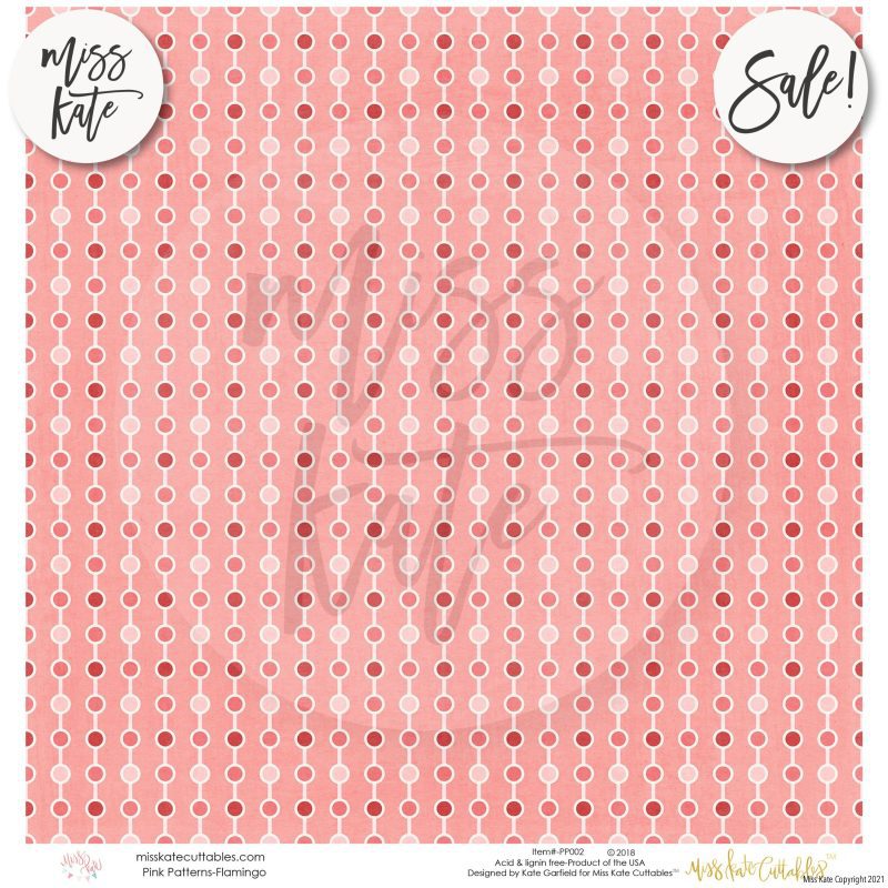 pink patterns paper pack 12x12 ss 285