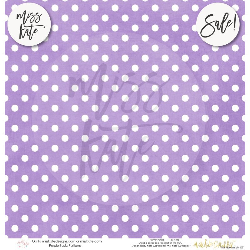 purple patterns single sided paper pack 12x12 ss 310