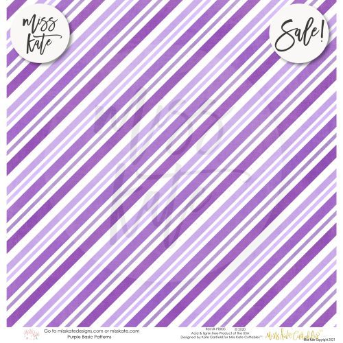 purple patterns single sided paper pack 12x12 ss 413