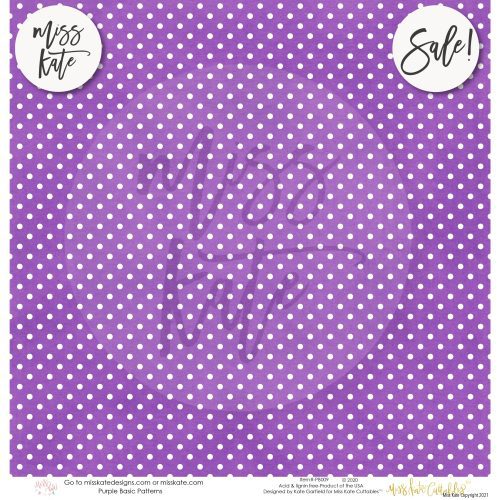 purple patterns single sided paper pack 12x12 ss 838