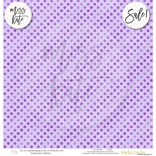 purple patterns single sided paper pack 12x12 ss 844