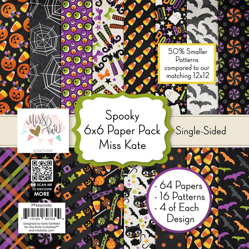 spooky 6x6 paper pack ss 736