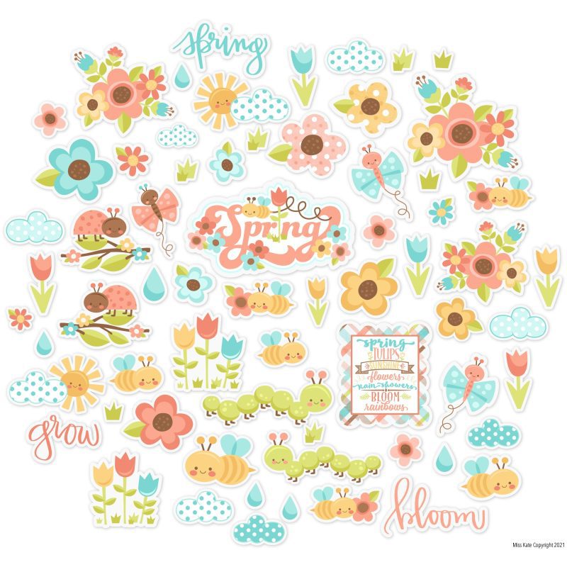 spring has sprung die cuts 60 278