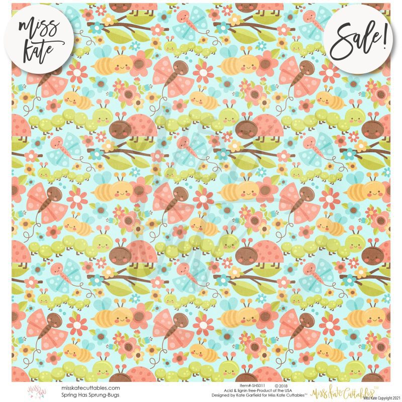 spring has sprung paper pack 12x12 ss 198