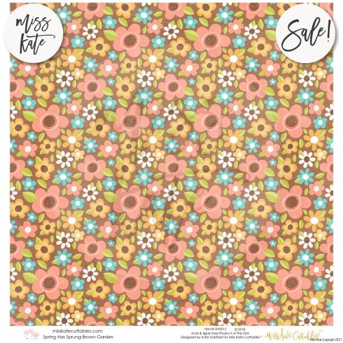 spring has sprung paper pack 12x12 ss 677